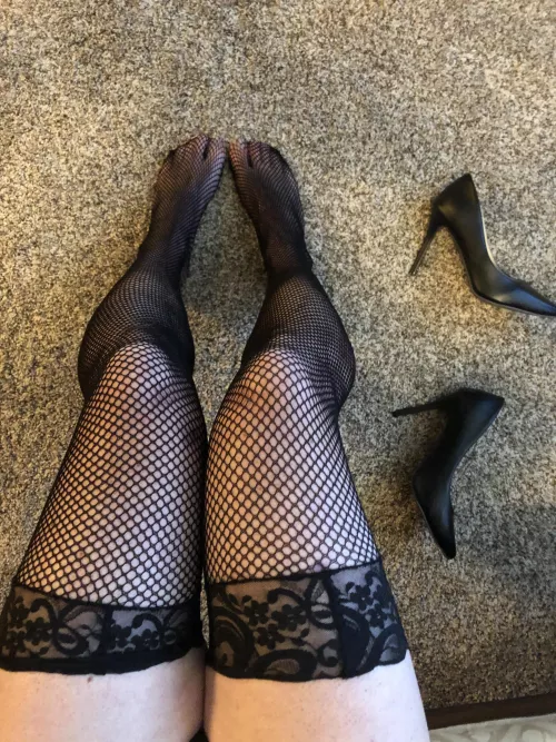 Sometimes nice to kick off the heels……
