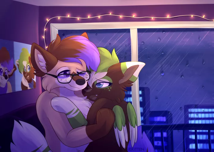 The Lofi vibes | [Personal piece made by myself @aussie_kitten Twitter]