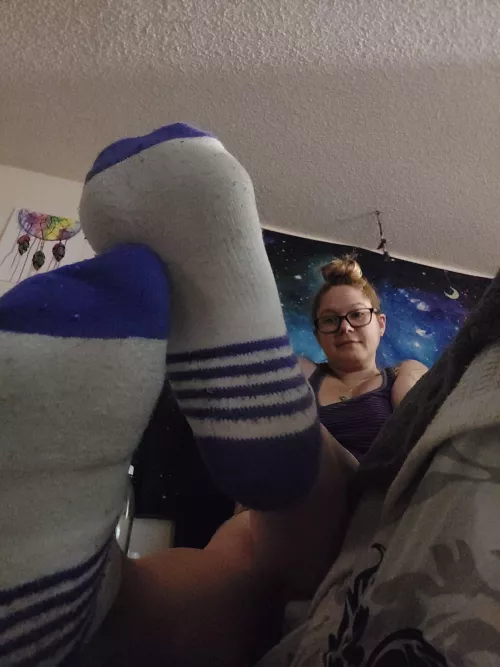 these babies are only on day 1 🧦😛 how dirty do you like them? 😈