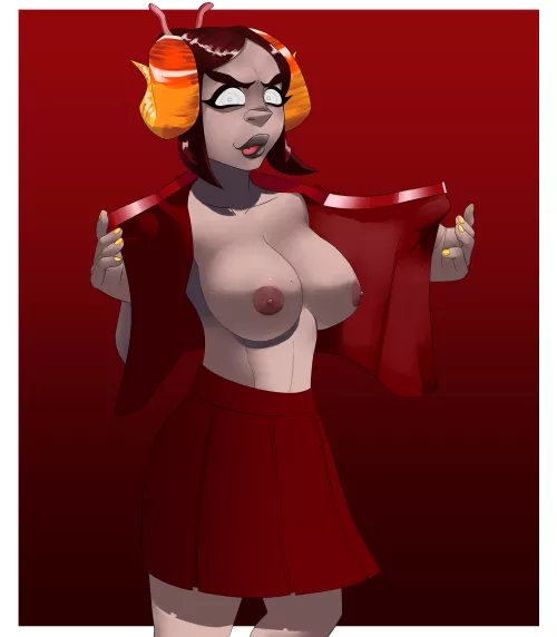 Tits out for Damara (Source: Me)