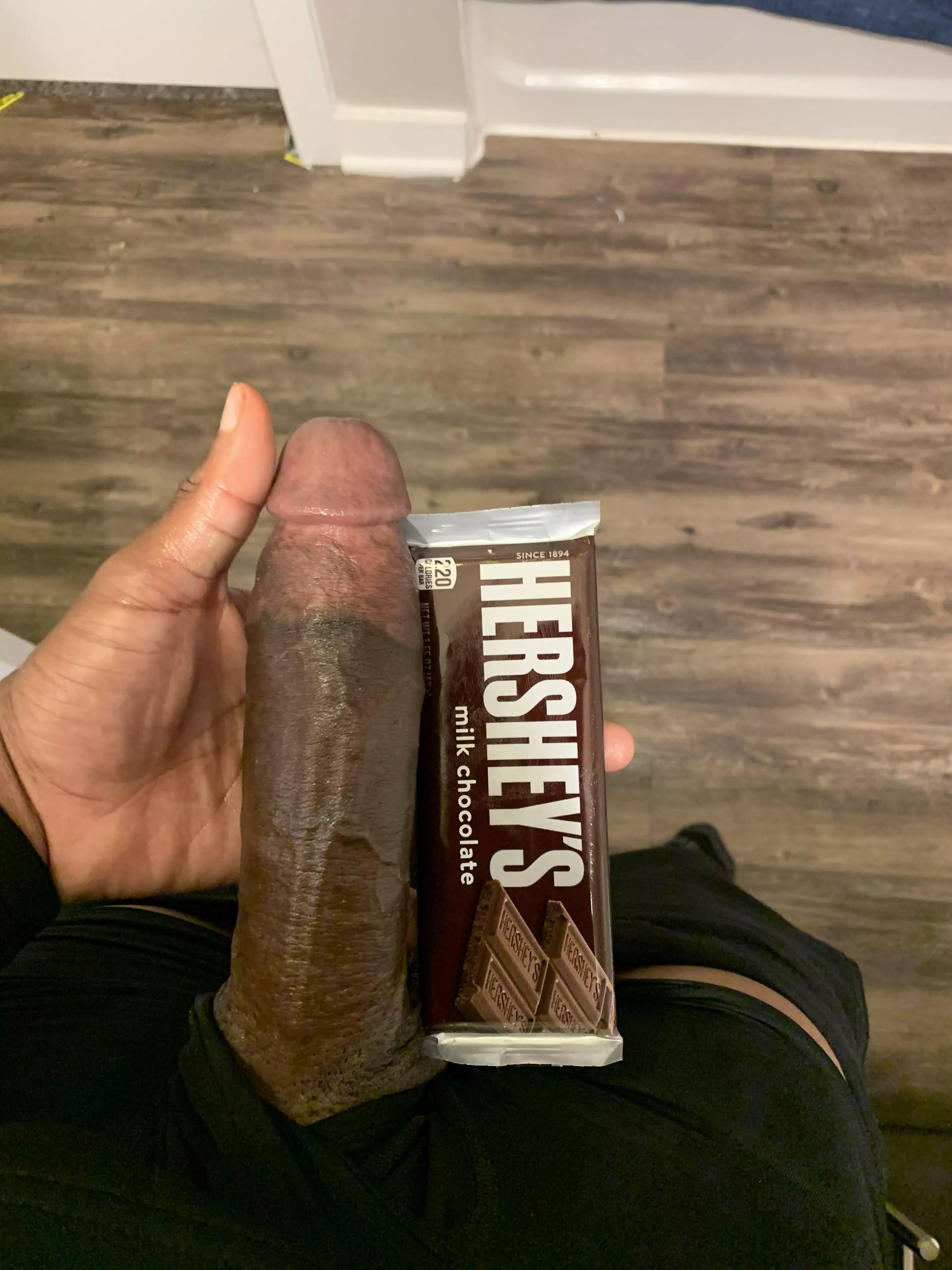 Treat my like this piece of chocolate.