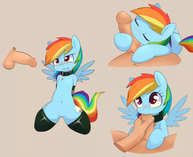 Unlocking Rainbow Dash's submissive side (Smitty G)