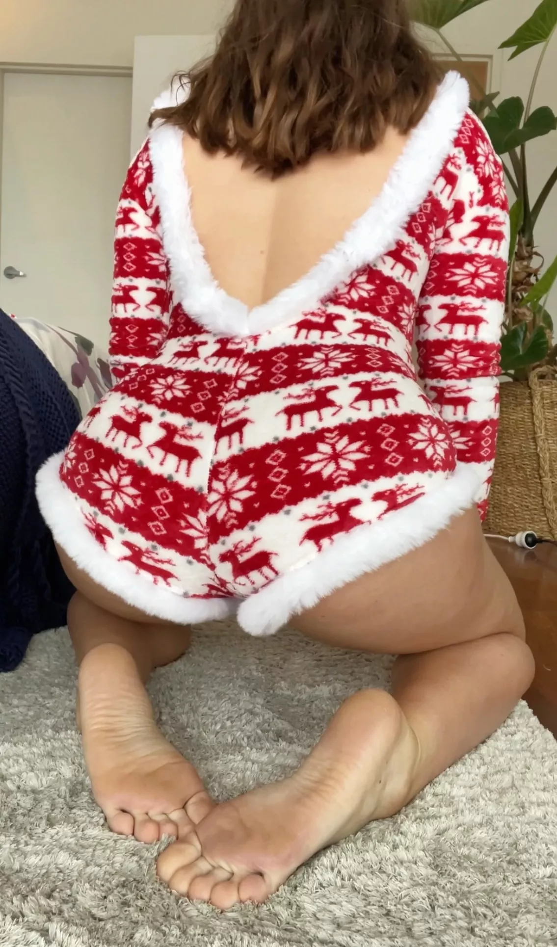 We don’t need a sleigh, you can ride me instead