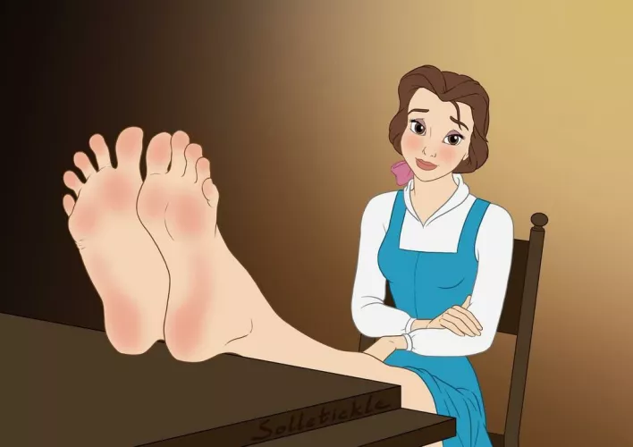 What do you think Belle feet would taste like if you licked her soles?