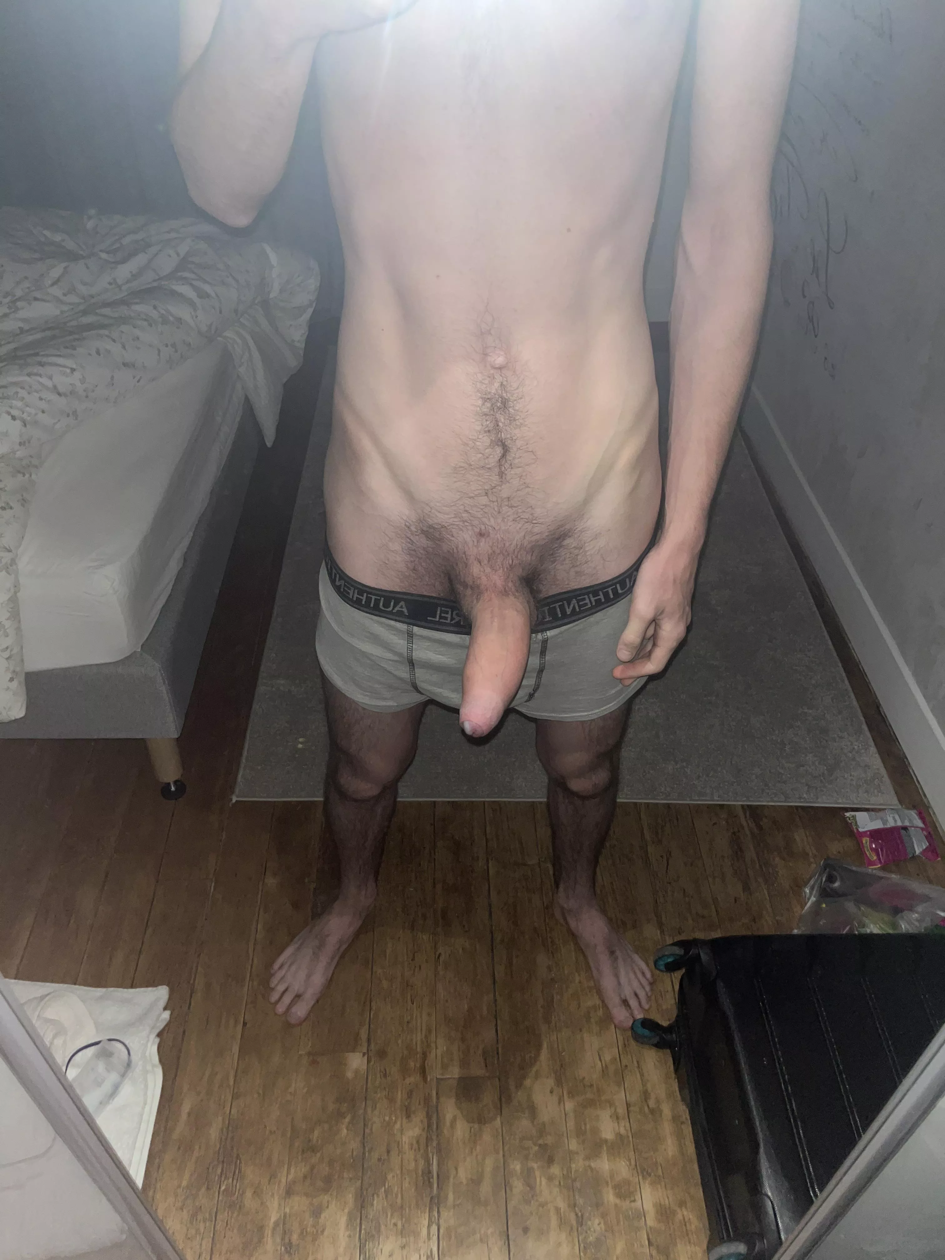 What would you do if I were your roommate and you walked in on me like this?