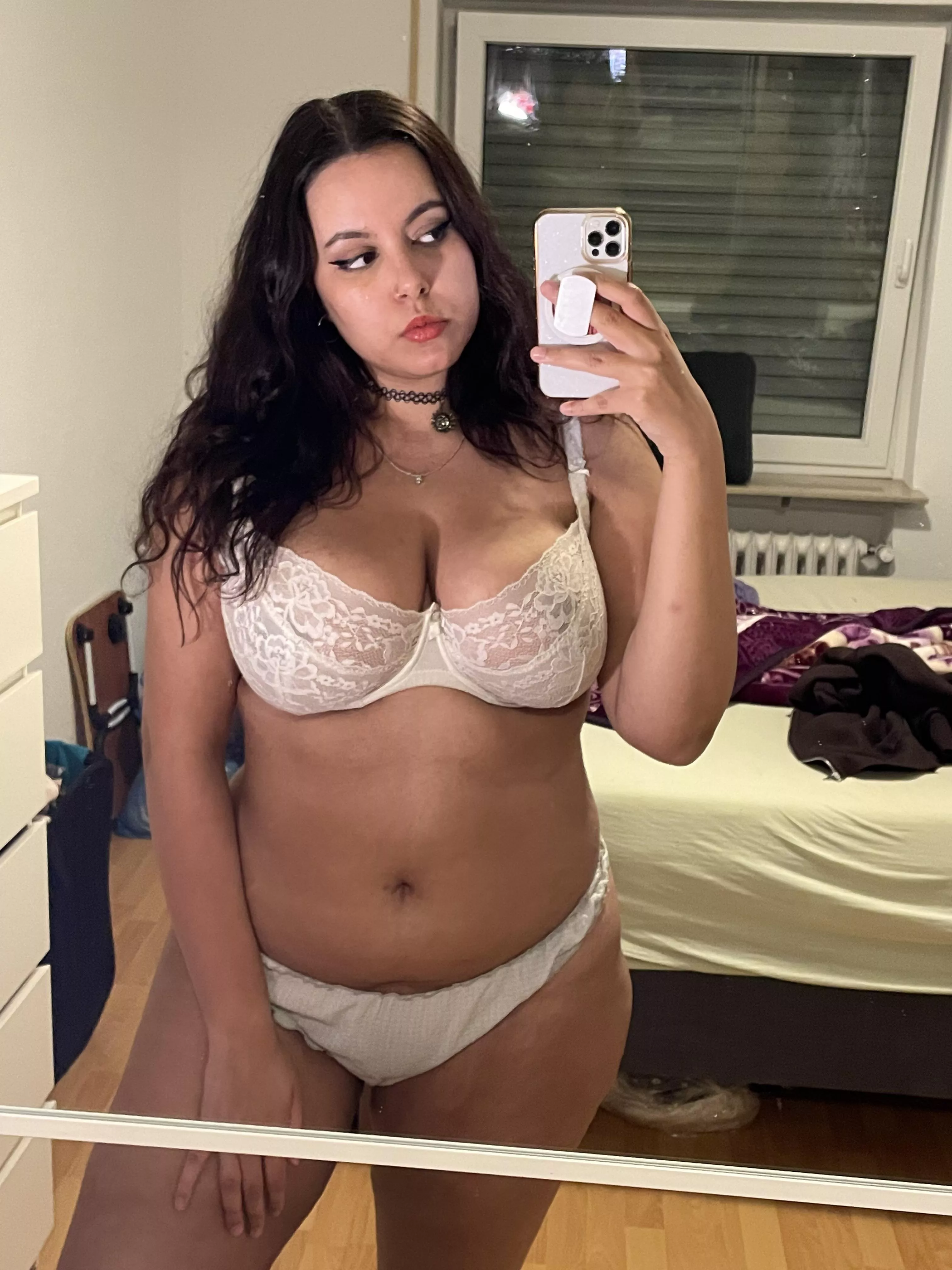 white winter lace dream 🥵