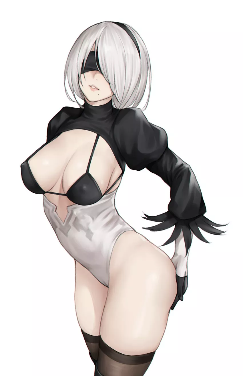 2B's new top (nyatokanyaru)