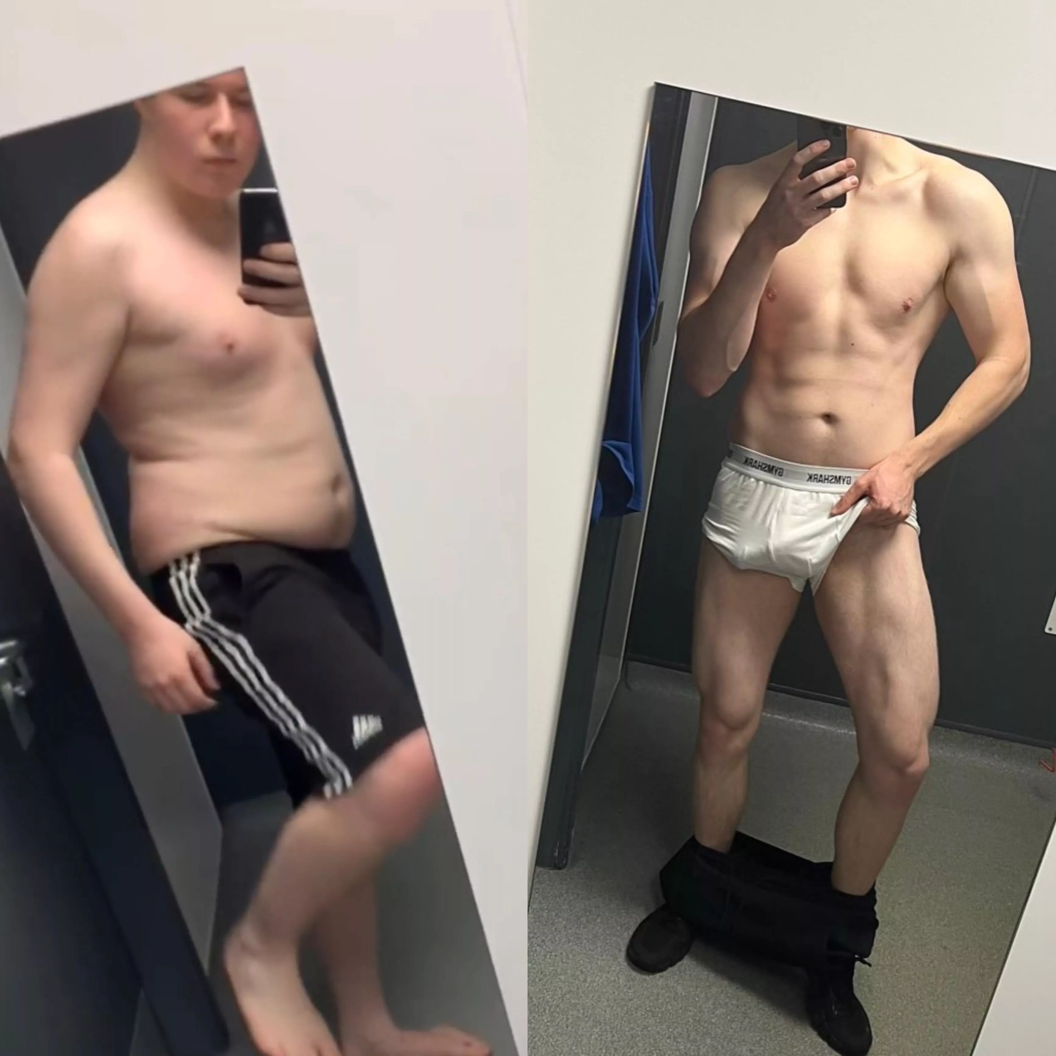 Almost exactly the underwear pic I pictured getting to 3 years ago