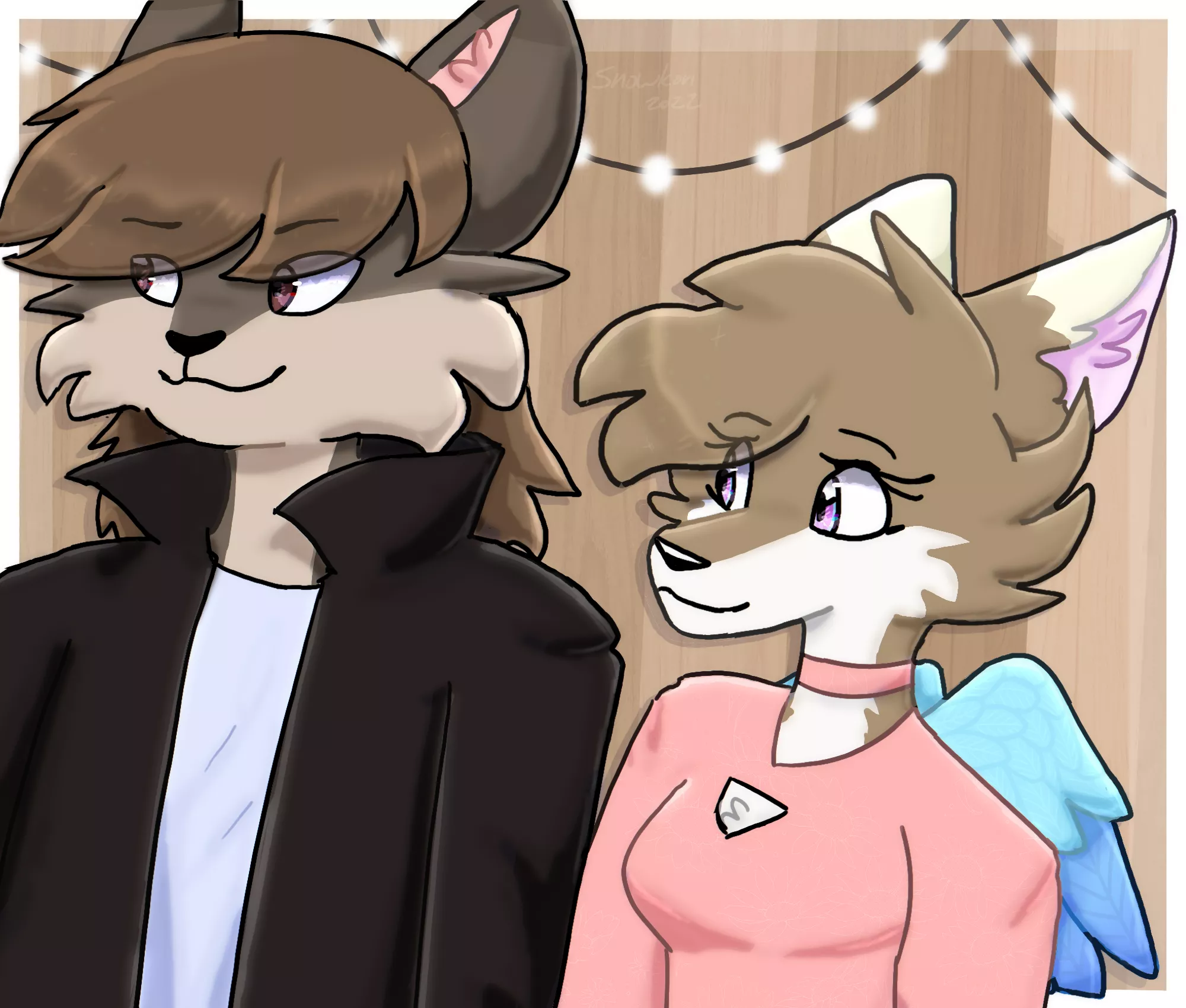 💙💜 - art by me