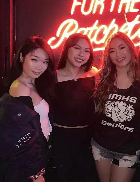 asians at the club