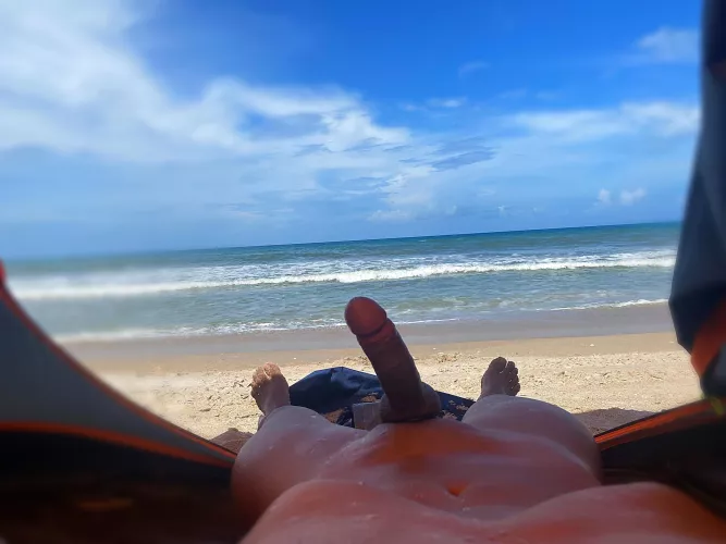 Beach boner 🏝