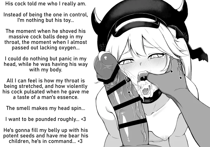 Being put in her place [Internal monologue] [large penis] [Impregnation fetish]