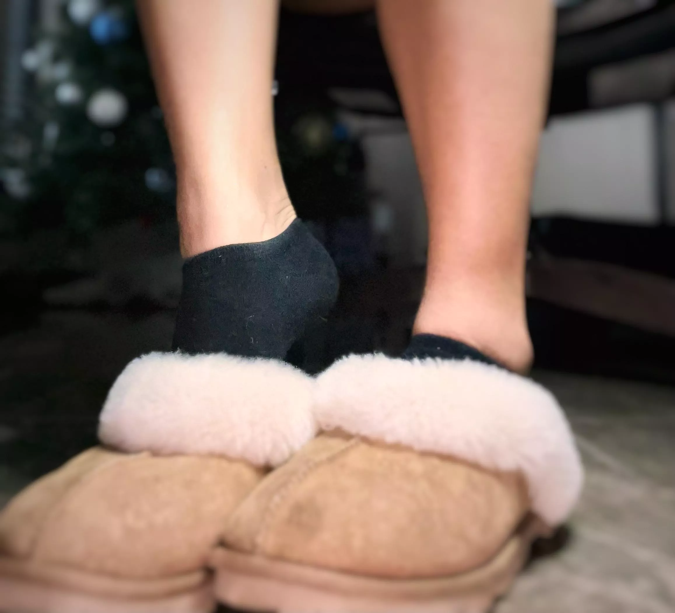 Black socks for the win!