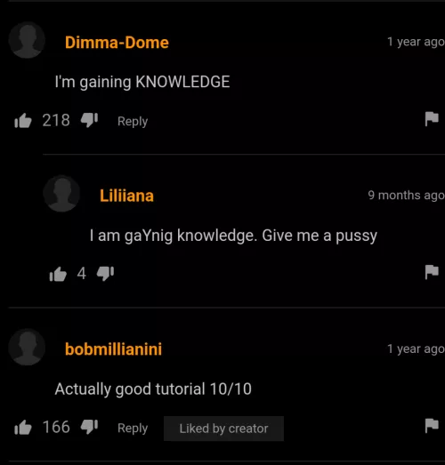 bro this guy is gaining knowledge