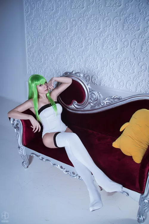C.C. from Code Geass Cosplay by Yunakairi