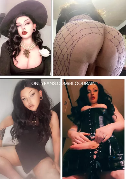 Do you like goth girls with fat asses and fat cocks? <3