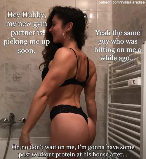 Doesn't help he's twice your size...in every way