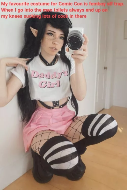 Femboys love to go to Comic Con