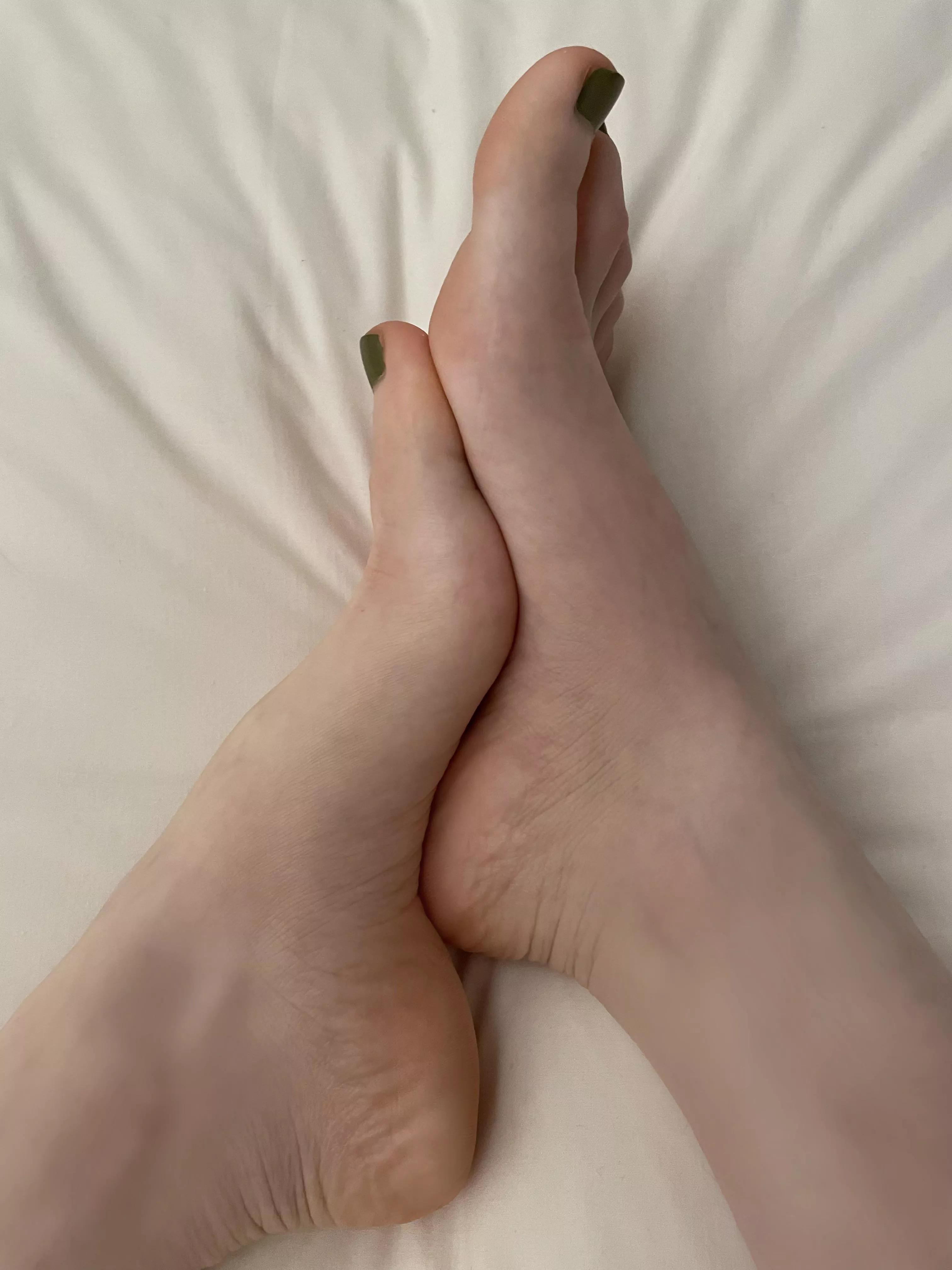 follow the lines with your tongue