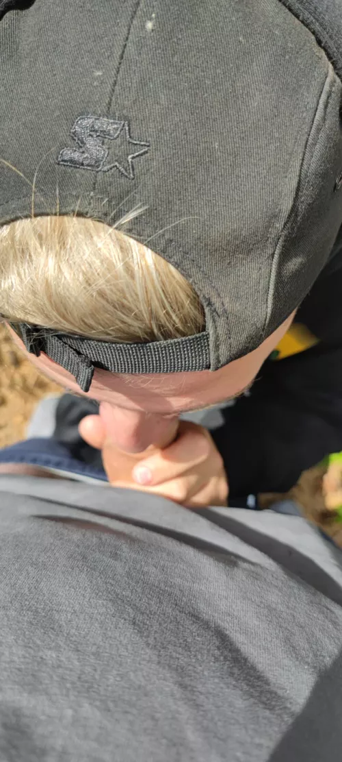 Found me a boy in the forest!