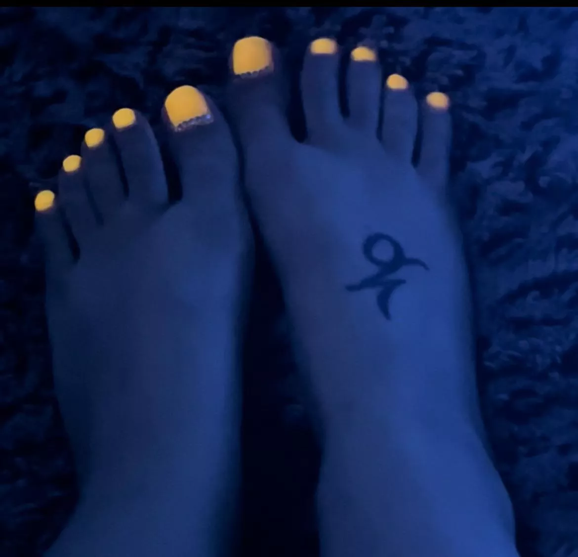 Glow in the dark 💋