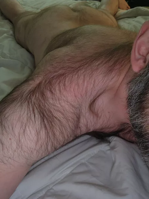 Hairy guys are the best to cuddle with