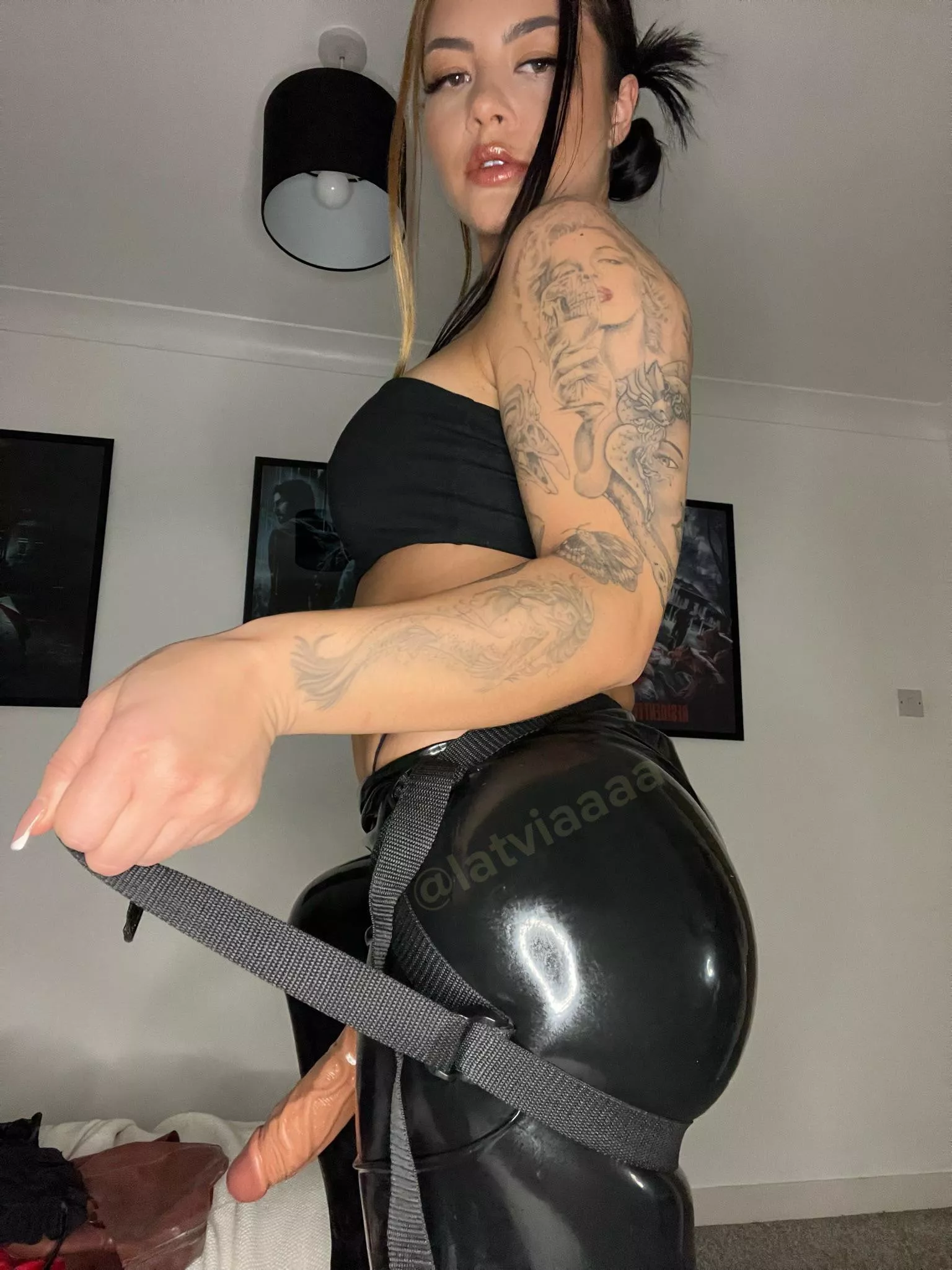 Have you ever been fucked by a big dick girl wearing latex?