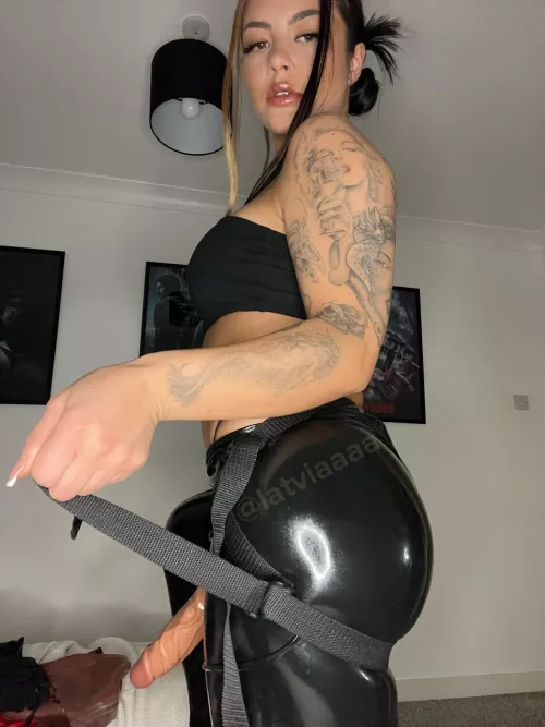 Have you ever been fucked by a big dick girl wearing latex?