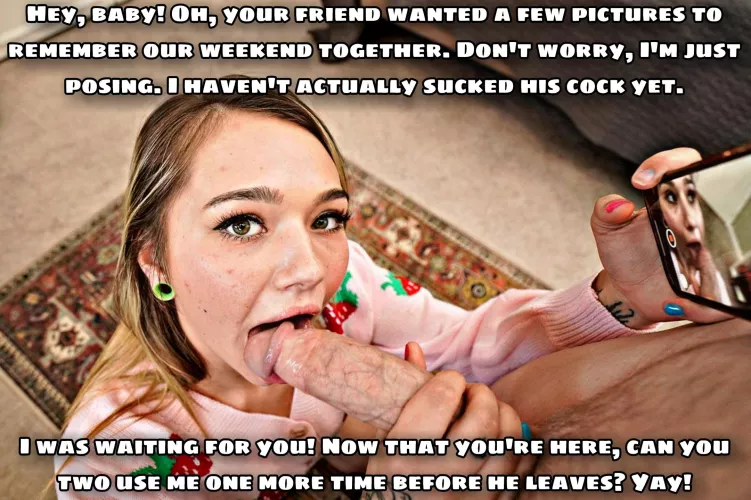 He wanted a few pictures...