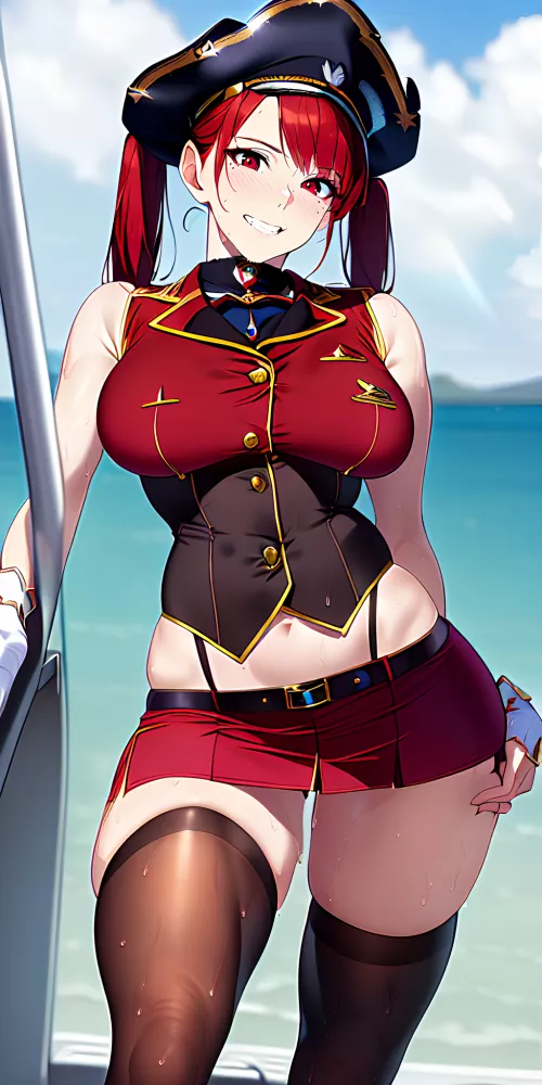 Houshou Marine (AI-generated)