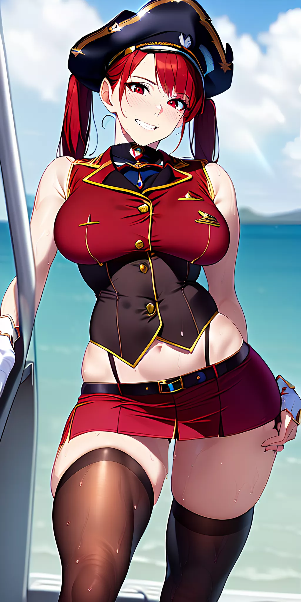 Houshou Marine (AI-generated)