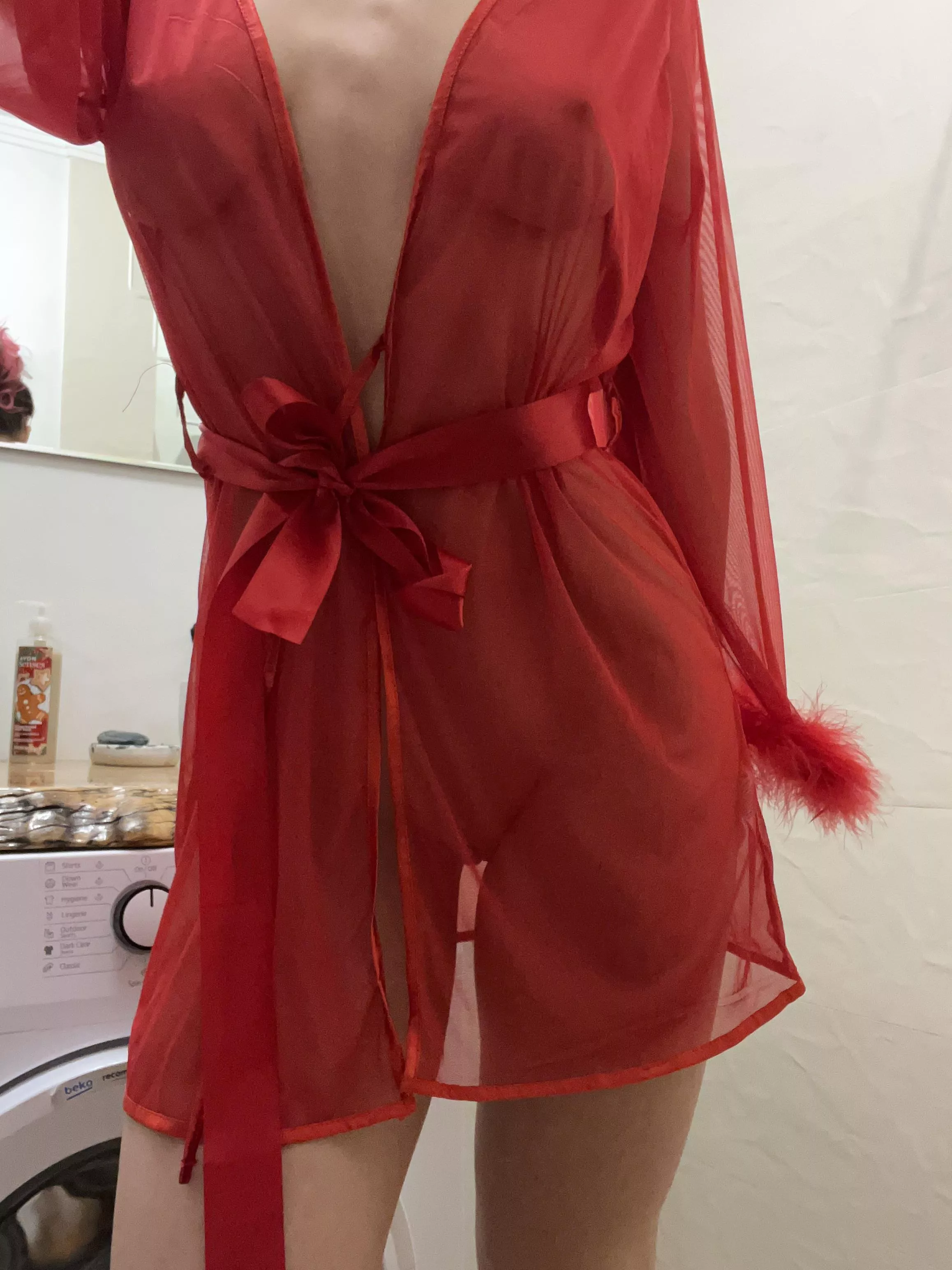 I hope you like see through