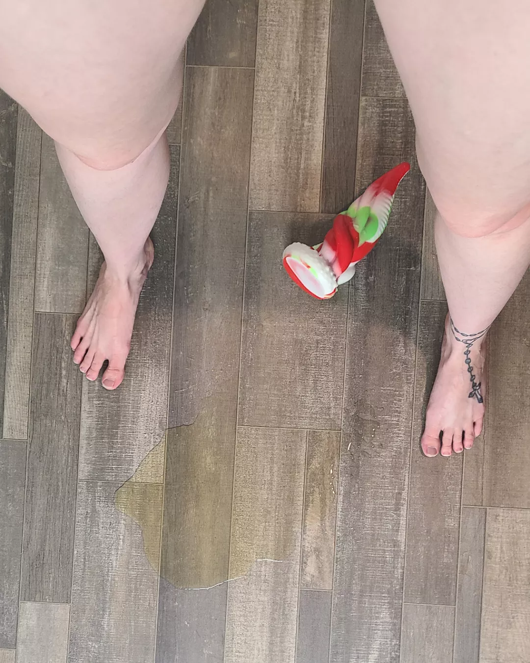 I made a little puddle ☺️