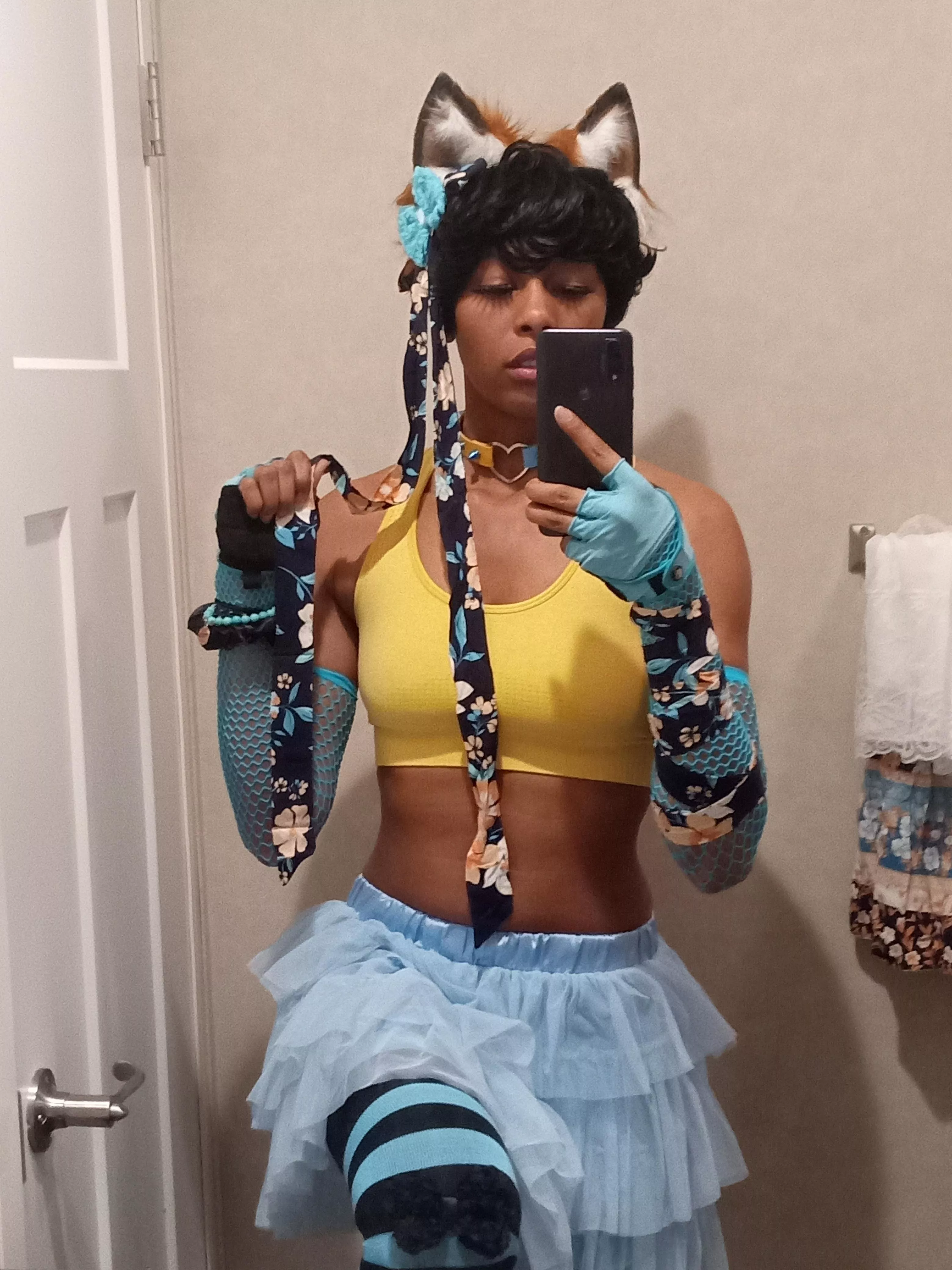 I was too shy to post for Tummy Tuesday. Is it too late? 🥺💙🥵