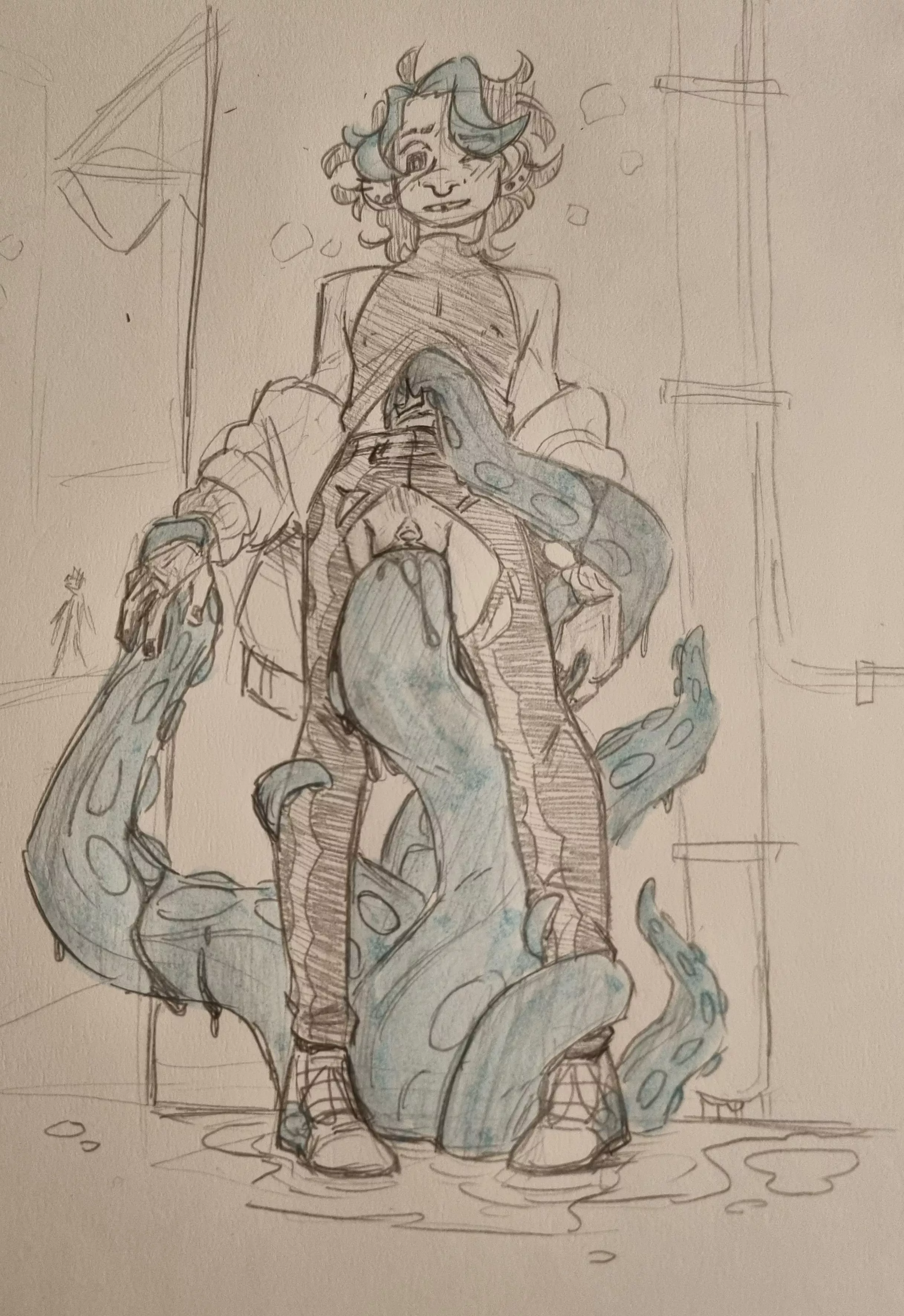 if you can summon a kraken you've got to make the most of it (ftm)