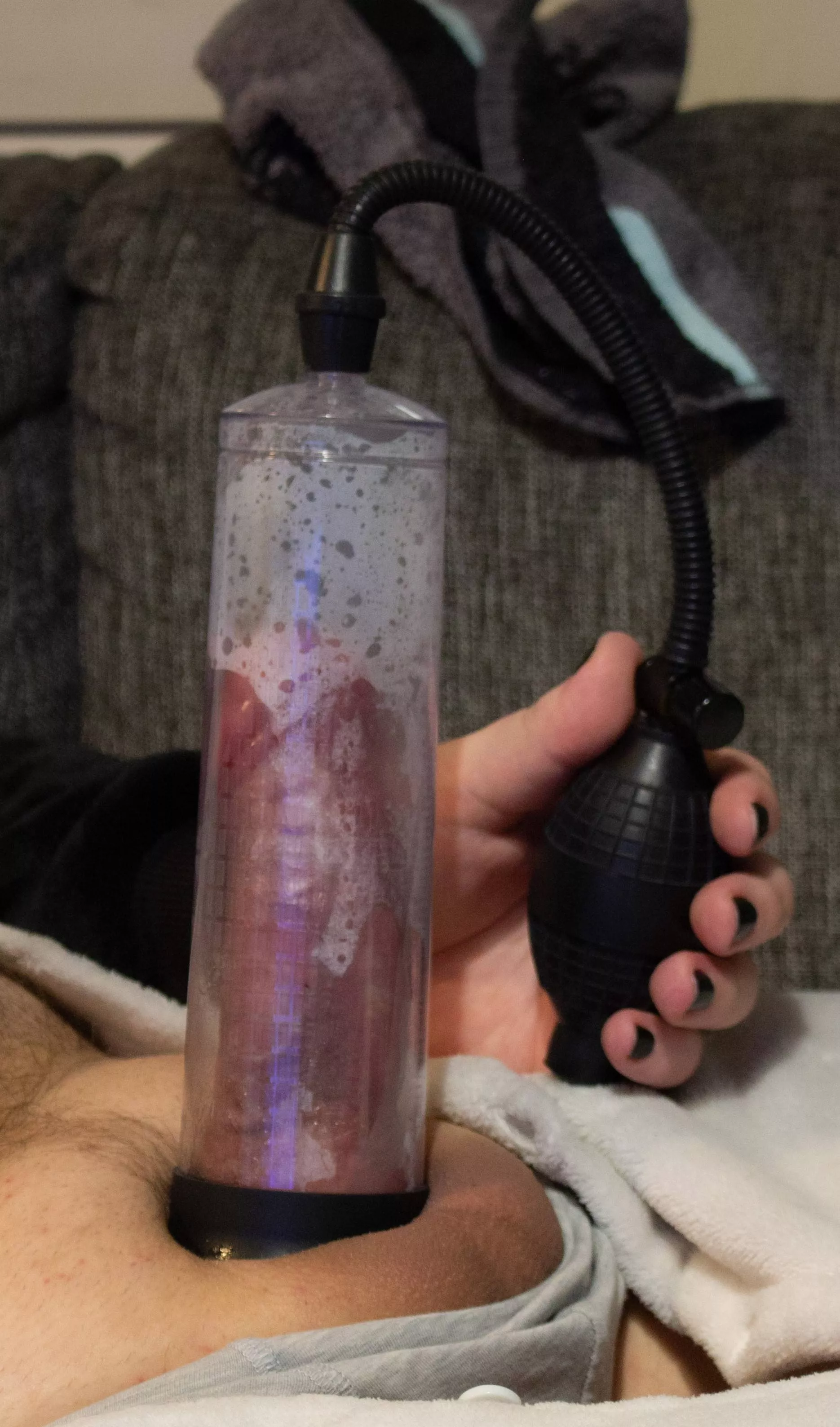 It's getting that nice bit of extra thickness... Should I take a video next time?