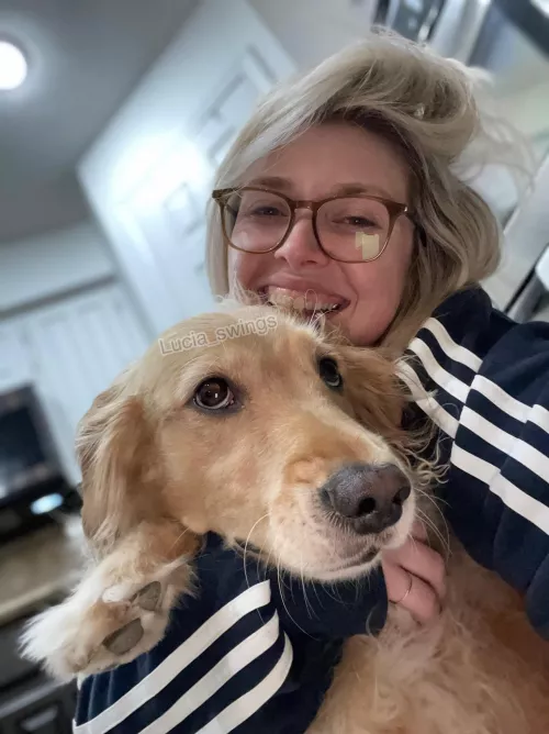 Just a girl and her pup