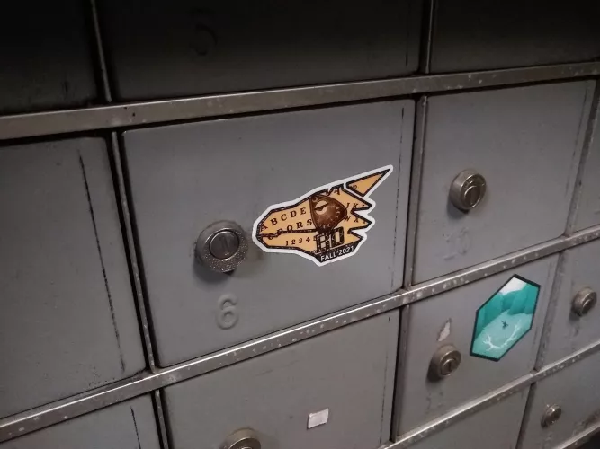 Just found out I have cool neighbors.