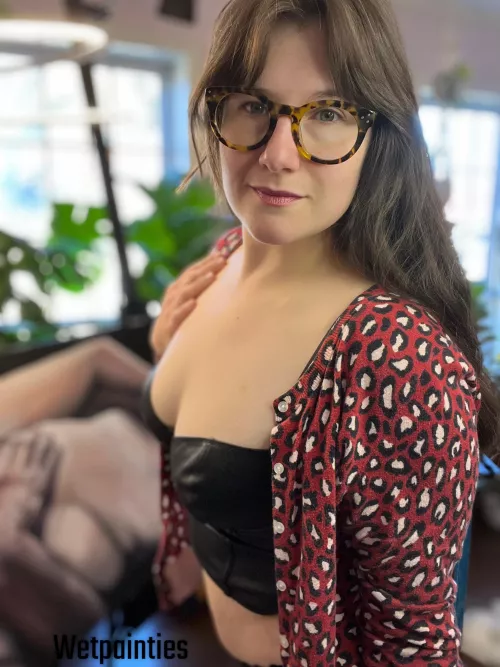 Leather and sweaters