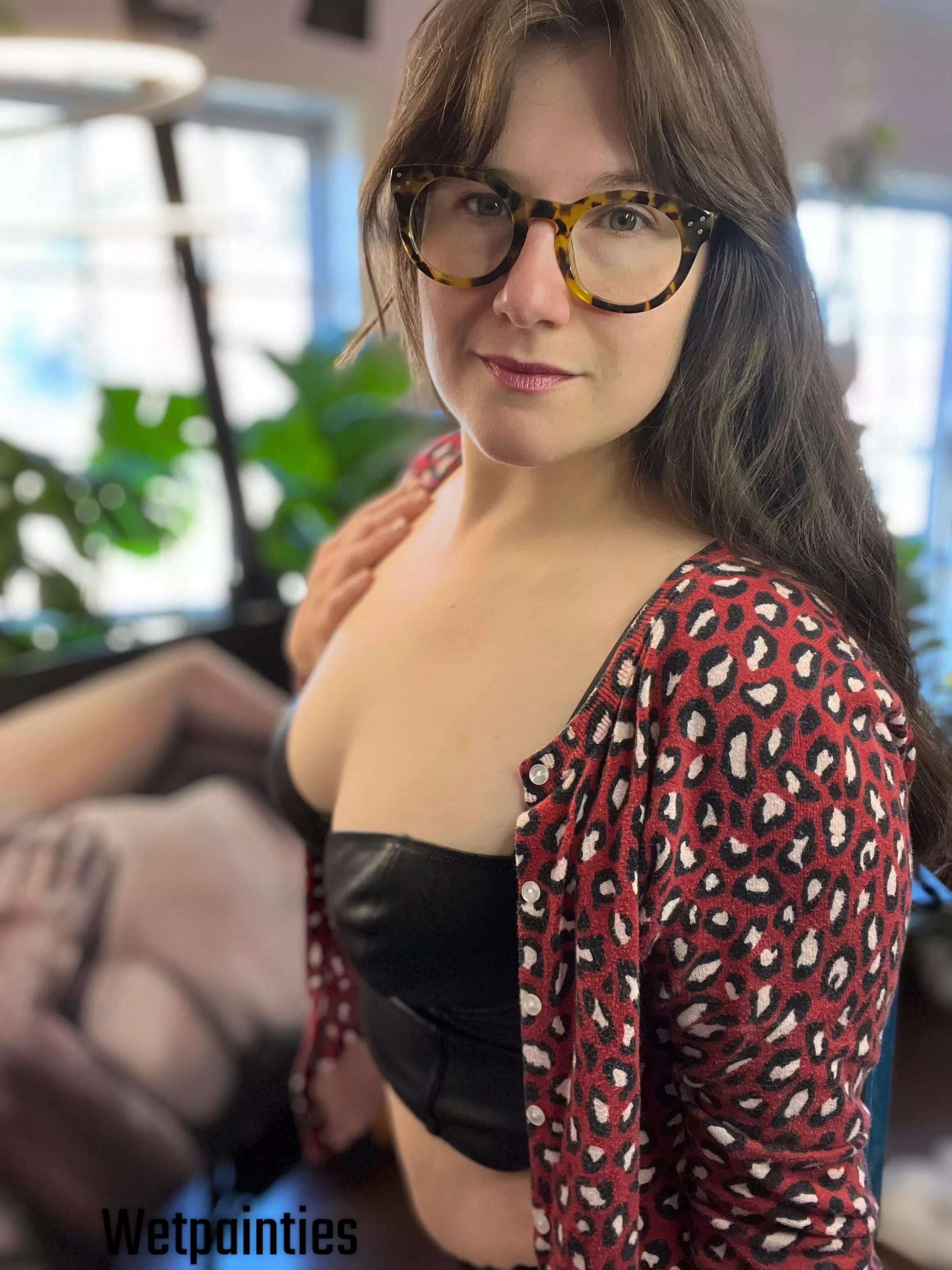 Leather and sweaters