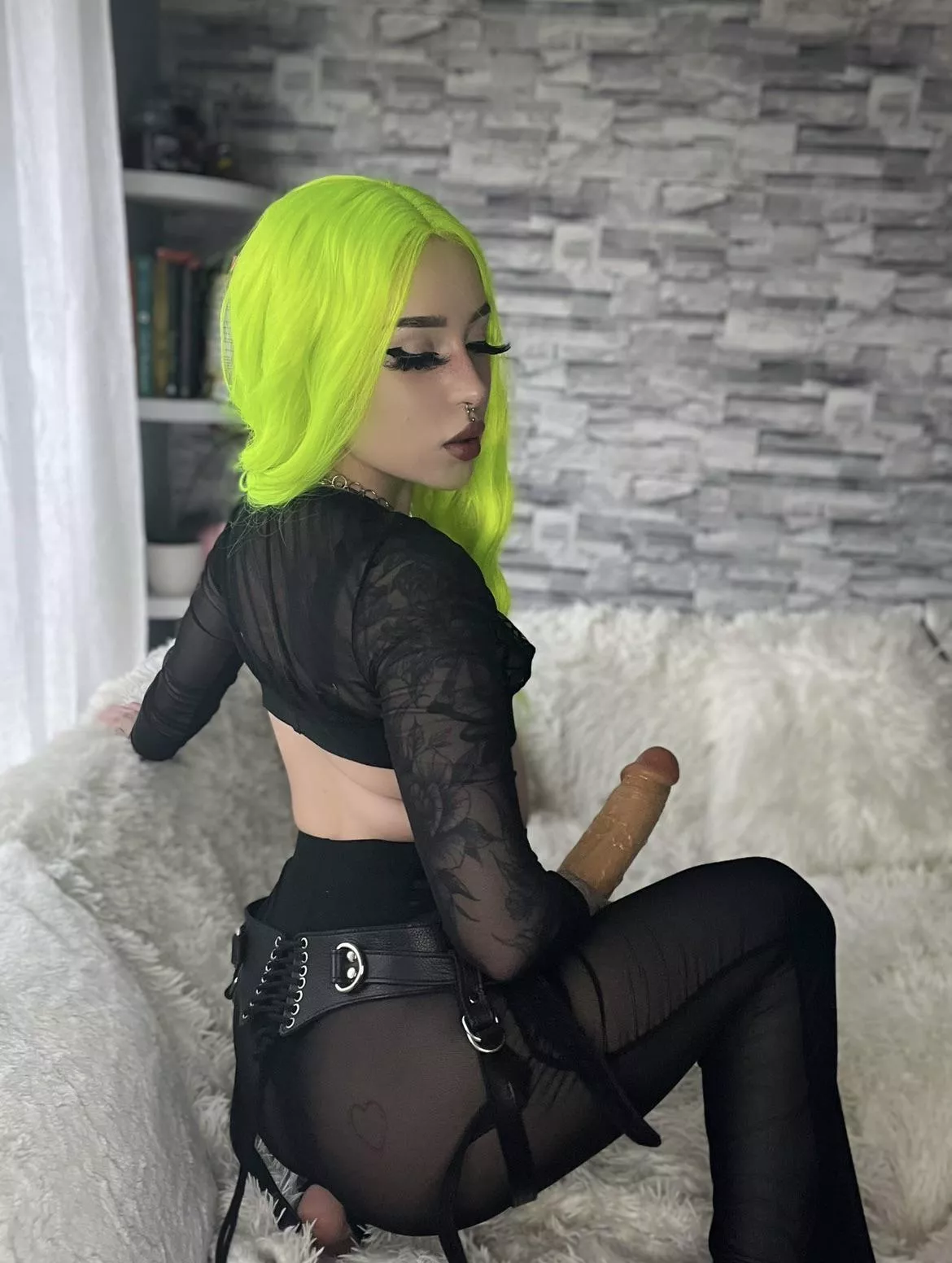 Let’s stretch your boy pussy with my huge cock [domme]