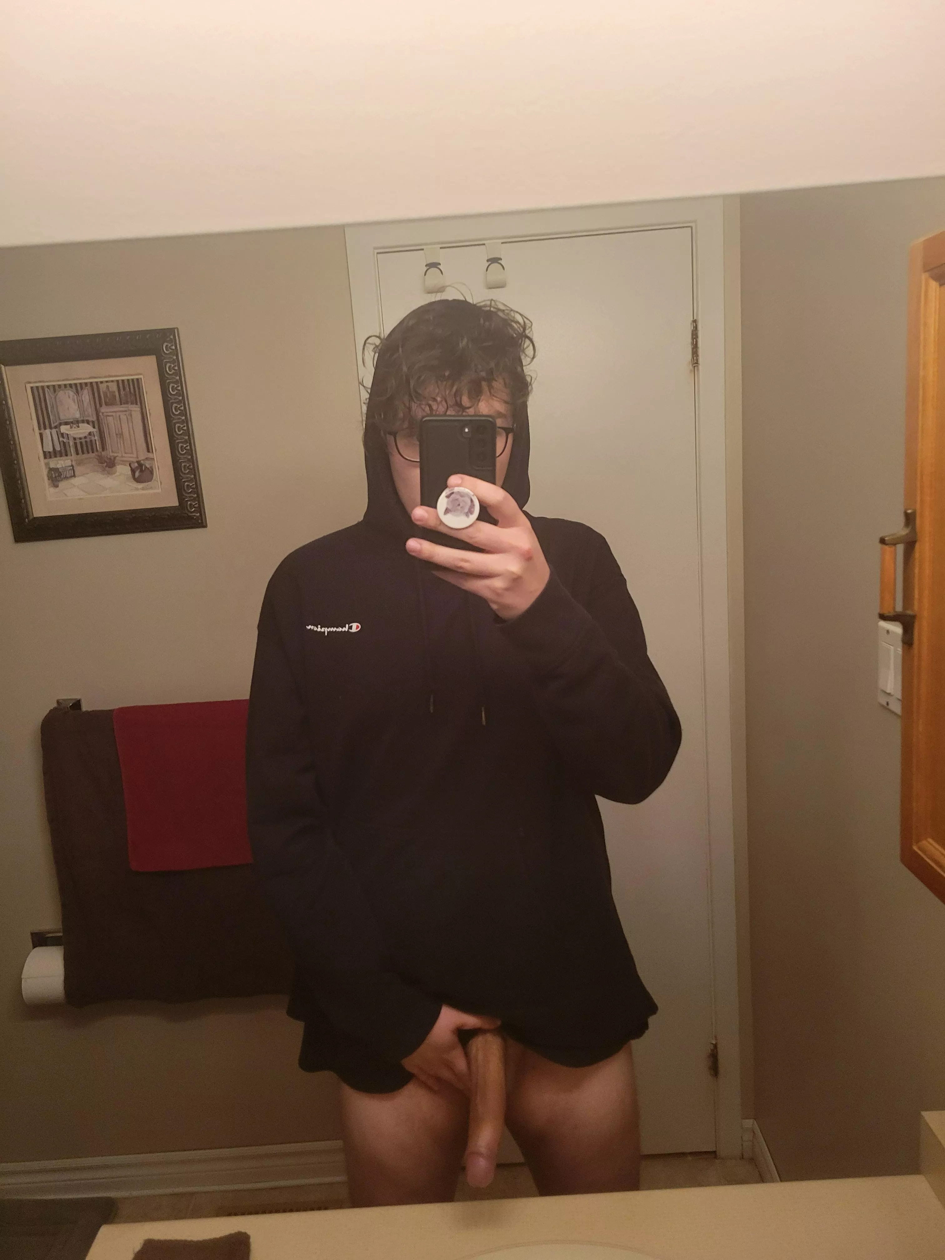 Little bit of morning wood for you