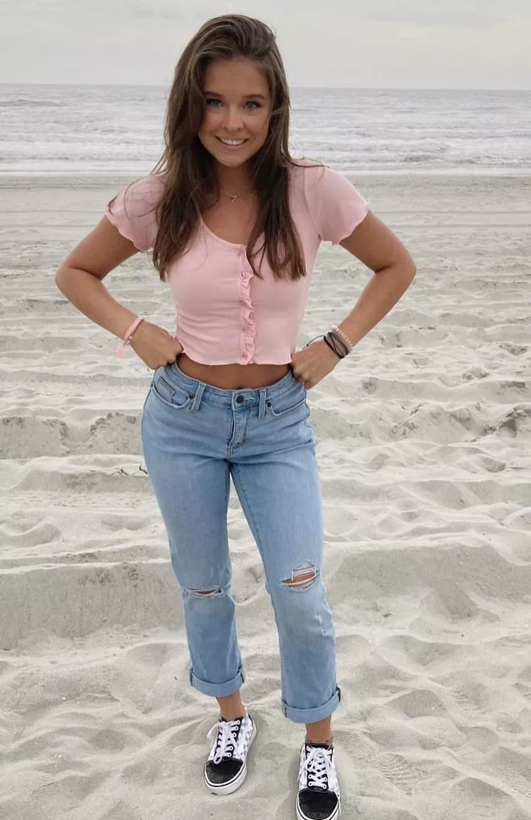 Looking cute on a beach