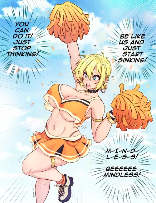 My cheer students really learnt well! [eshie] (Gina)