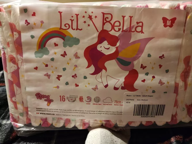 my first pack of diapers has arrived 🙌 love them so much ☺️