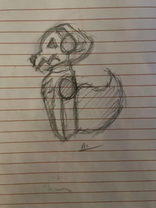 My First Time Drawing A Protogen!