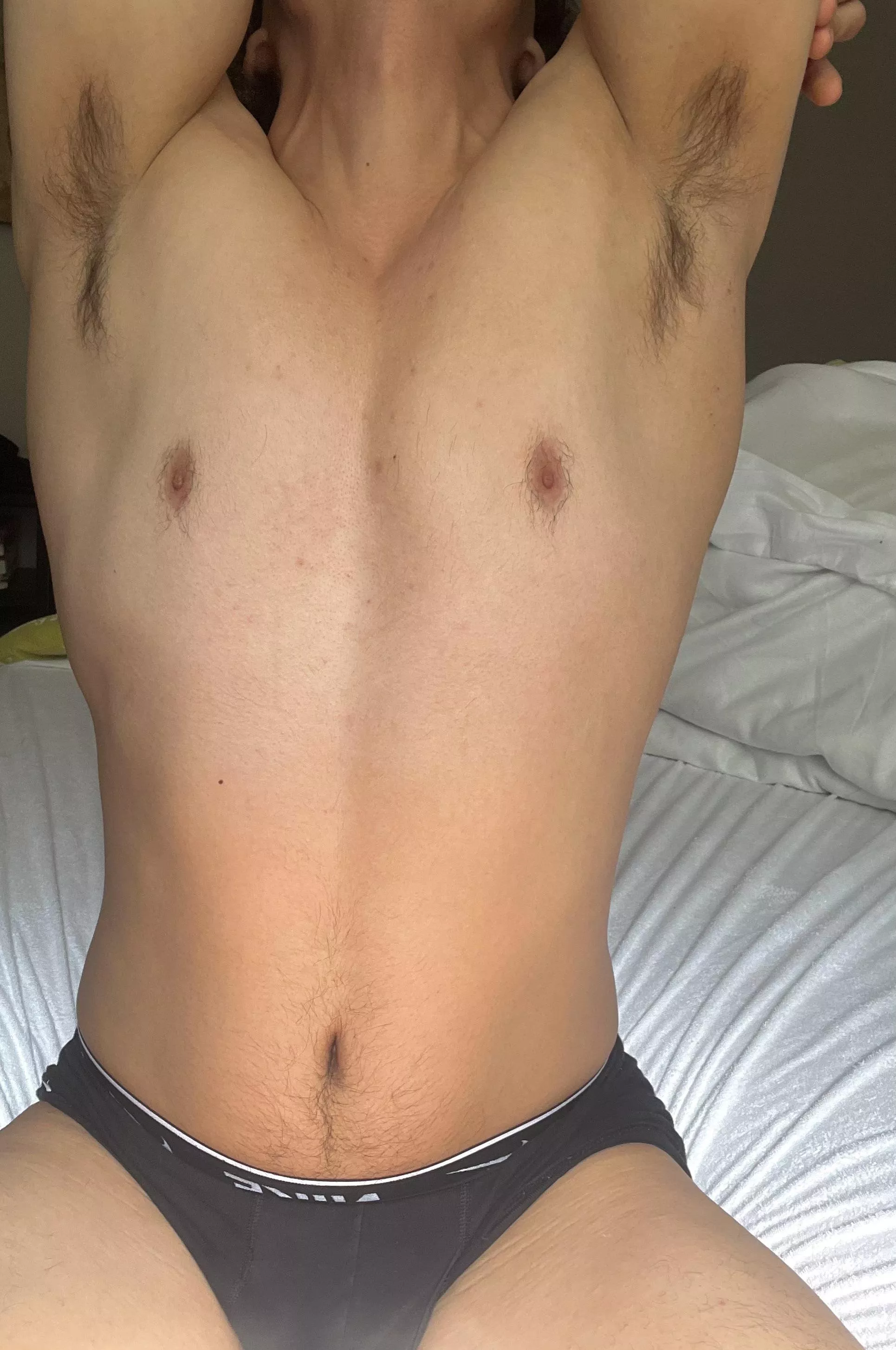 My morning stretch session