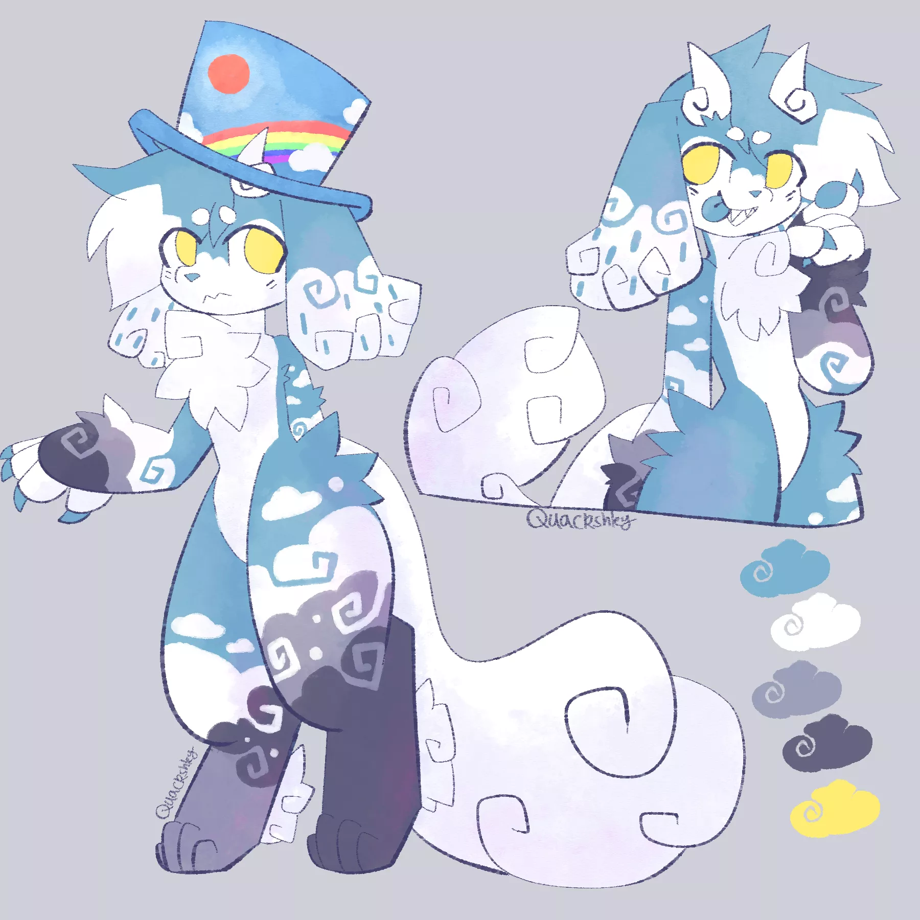 New oc! (if you recognize the hat i love you)