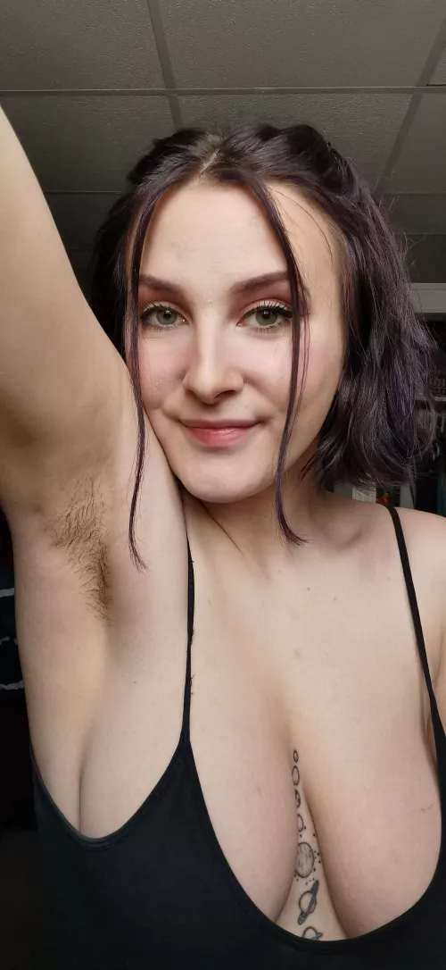 Not the only body hair I've got