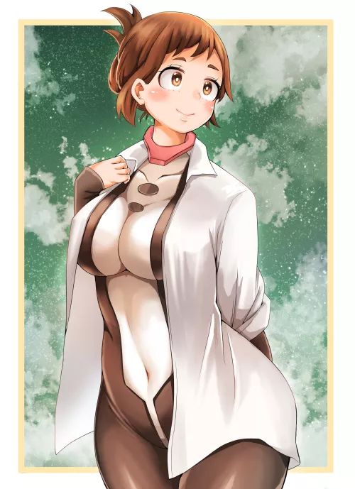 Ochako in a suit and shirt ( Adahcm ) [My Hero Academia]